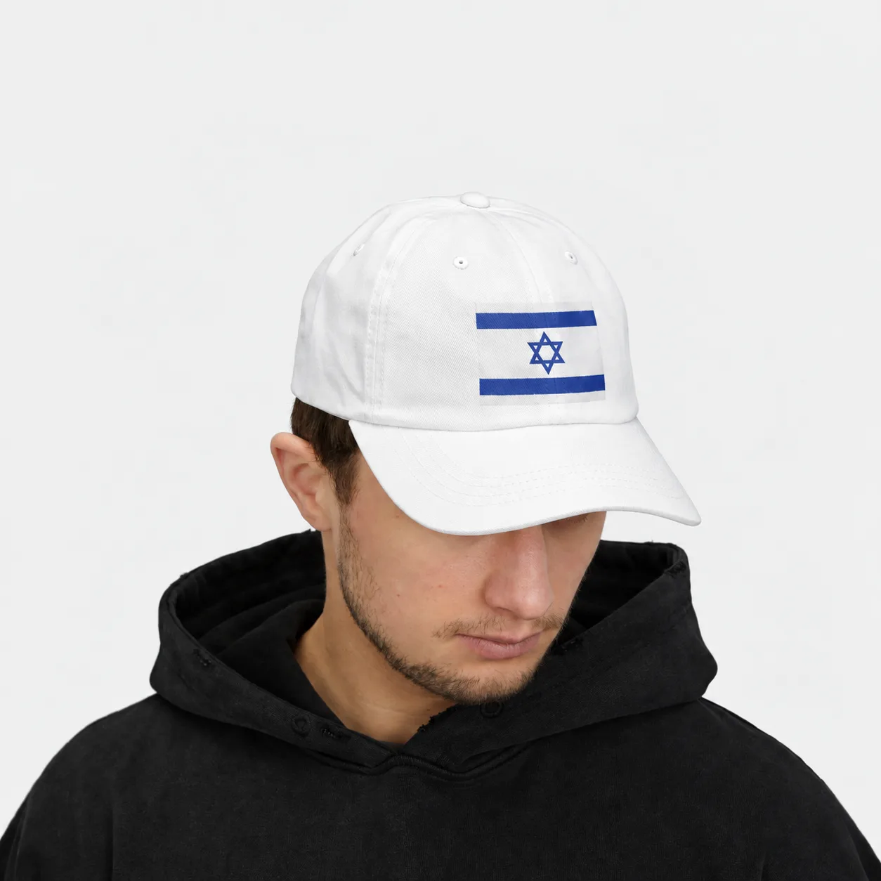 The Big Yahu hat — detail